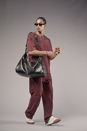 Yıkamalı Oversize Kesim Alt Üst Takım