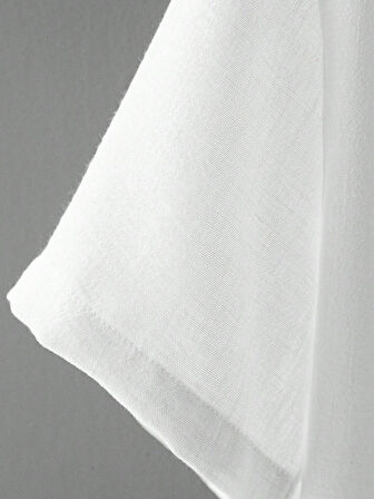 Regular Kalıp Erkek  Beyaz Gömlek