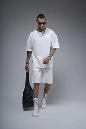 Pis Yaka Oversize Kalıp Unisex Alt Üst Takım