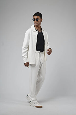 Oversize Kalıp Erkek Gömlek Pantolon Alt Üst Takım