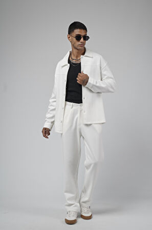 Oversize Kalıp Erkek Gömlek Pantolon Alt Üst Takım