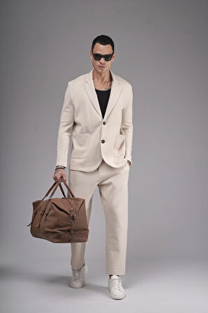 Regular Kalıp Mevsimlik Erkek Blazer Takım