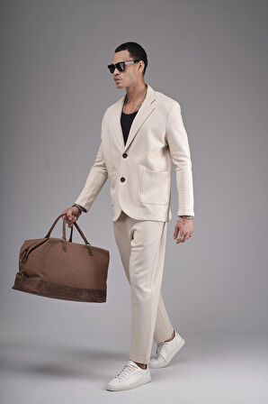 Regular Kalıp Mevsimlik Erkek Blazer Takım