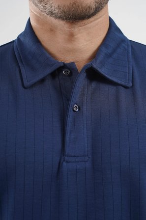 Polo Yaka Çizgi Detaylı Regular Kalıp Erkek Tişört