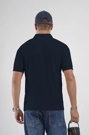 Polo Yaka Regular Kalıp Çizgili Erkek Basıc Tişört