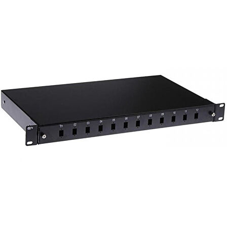 12 Port Lc Dx F/O Patch Panel (Boş)