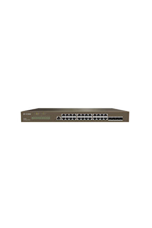 Ip-Com - G3328F Cloud Managed,L2, 24 X 10/100/1000 Base-T Ethernet Ports 4 X 100/1000 Base-X Sfp Ports