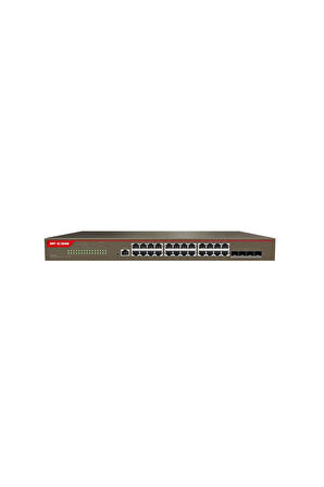 Ip-Com - G5328X Cloud Managed Switc, L3 10G ,24 X 10/100/1000Base-T Ethernet Ports, 4 X Independent 10G Sfp+ Ports, 1 X Console Port