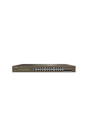 Ip-Com G5328F Managed,L3, 24Ge Rj45 Ports,4Ge Sfp Port,19'Rackmountable