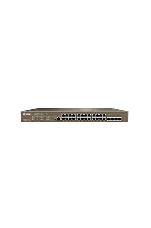 Ip-Com G5328P-24-410W Managed,L3, 24Ge Rj45 Ports Poe,4Ge Sfp Ports,Poepwr Bud.370W Rack Mountable