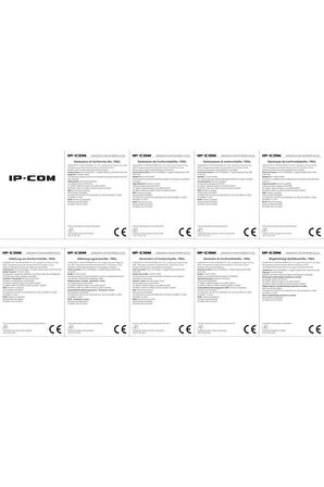 Ip-Com F1110P-8-102W Unmanaged,8*10/100Mbps+2*10/100/1000Mbpsdesktop Poe Switch,Poe Pwr Bud.99W,Meta