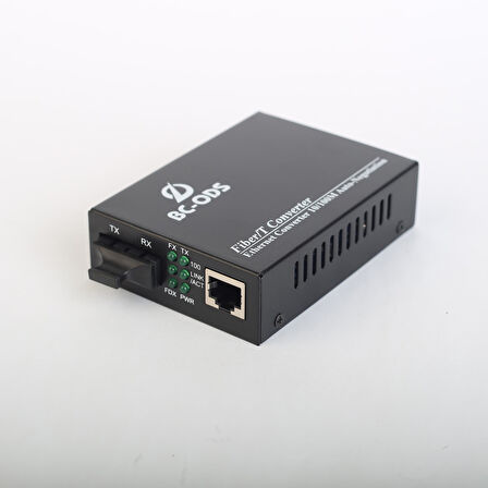 1000 Gigabit SC DX  MM F/O Media Converter (SFP Gerektirmez)