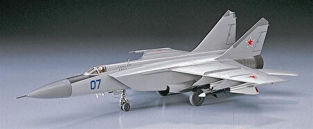 Hasegawa D4 434 1/72 Ölçek, Mikoyan-25 Foxbat, Savaş Uçağı Plastik Model Kiti