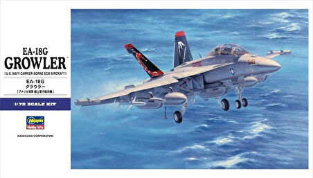 Hasegawa E38 1568 1/72 Ölçek, EA-18G Growler, Savaş Uçağı Plastik Model Kiti