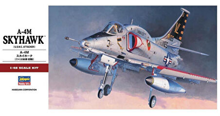 Hasegawa PT33 7233 1/48 Ölçek, A-4M Skyhawk, Savaş Uçağı Plastik Model Kiti