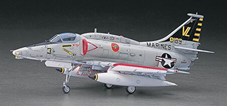 Hasegawa PT33 7233 1/48 Ölçek, A-4M Skyhawk, Savaş Uçağı Plastik Model Kiti