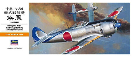 Hasegawa A5 135 1/72 Ölçek, Mitsubishi J2M3 Raiden (Jack), Savaş Uçağı Plastik Model Kiti