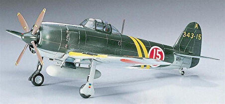 Hasegawa A6 136 1/72 Ölçek, Kawanishi N1K2-J Shidenkai (George), Savaş Uçağı Plastik Model Kiti