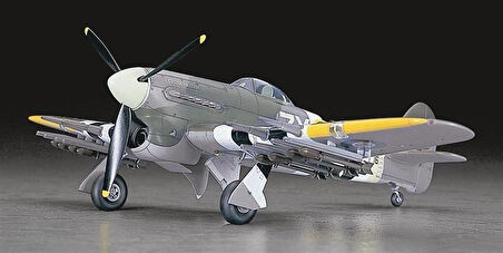 Hasegawa JT60 9060 1/48 Ölçek, Typhoon Mk.IB (Tear Drop Canopy), Savaş Uçağı Plastik Model Kiti