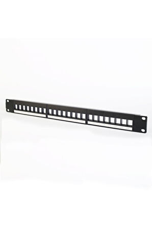 24 Port Cat6 Utp Patch Panel (Boş)