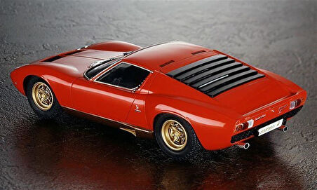 Hasegawa HC13 21213 1/24 Ölçek, Lamborghini Miura SV, Otomobil Plastik Model Kiti