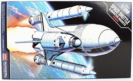 Academy 12707 1/288 Ölçek, Uzay Mekiği ve Roketleri, Plastik Model kiti