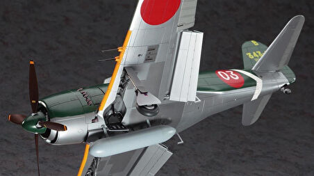 Hasegawa ST33 8883 1/32 Ölçek, Kawanishi N1K2-J Shidenkai (George), Savaş Uçağı Plastik Model Kiti
