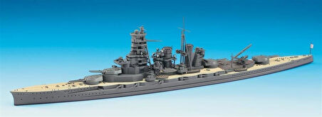 Hasegawa 112 49112 1/700 Ölçek, IJN Kirishima, (Waterline Serisi) Savaş Gemisi, Plastik Model Kiti