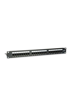 24 Port Cat6 Utp Patch Panel (Dolu)
