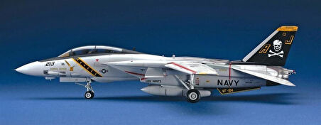Hasegawa PT46 7246 1/48 Ölçek, F-14A Tomcat, Savaş Uçağı Plastik Model Kiti