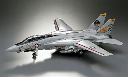 Hasegawa PT46 7246 1/48 Ölçek, F-14A Tomcat, Savaş Uçağı Plastik Model Kiti