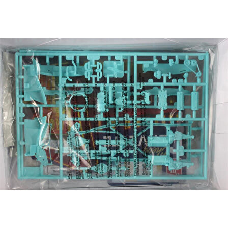 AMT 1016 1/25 Ölçek, 1957 Chevy Corvette Convertible Molded in Aqua Araba, Plastik Model kiti