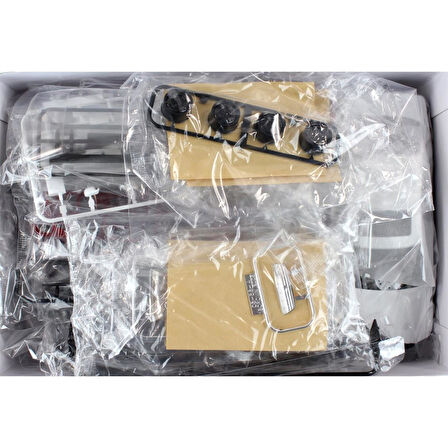 Aoshima 00303 1/24 Ölçek, 18 Crown Police Car Metropolitan Police, Plastik Model kiti