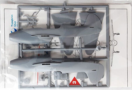 PM Model 102 1/72 Ölçek, YAK-15 Avcı Uçağı, Plastik Model kiti
