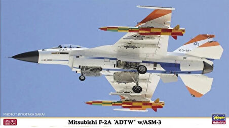 Hasegawa 2274 1/72 Ölçek, Mitsubishi F-2A ADTW ve ASM-3 (Limited Edition), Savaş Uçağı Plastik Model Kiti