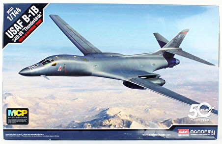 Academy 12620 1/144 Ölçek, ABD Hava Kuvvetleri B-1B Lancer Savaş Uçağı , Plastik Maketi