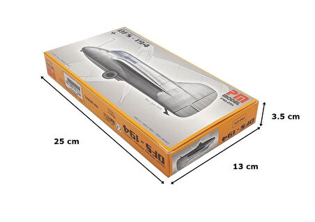 PM Model 215 1/72 Ölçek, DFS-194 Roket Motorlu Uçak, Plastik Model kiti