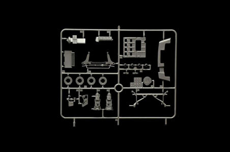 Italeri 3646S 1/24 Ölçek, Porsche 944 S Cabrio Araba, Plastik Model kiti
