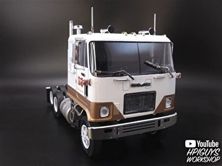 AMT 1230 1/25 Ölçek, GMC Astro 95 Semi Tractor (Miller Beer), Plastik Çekici Maketi