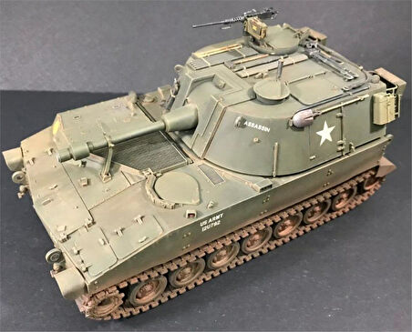 AFV Club AF35108 1/35 Ölçek, M108 105mm Kundağı Motorlu Tankı, Plastik Model kiti