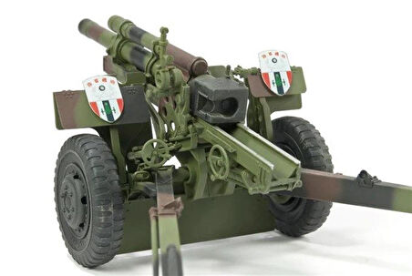 AFV Club AF35191 1/35 Ölçek, 105mm HOWITZER M101A1 & M2A2 Arabalı Topu, Plastik Model kiti