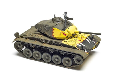 AFV Club AF35209 1/35 Ölçek, M24 Chaffee (Korea Savaşı) Tankı, Plastik Model kiti