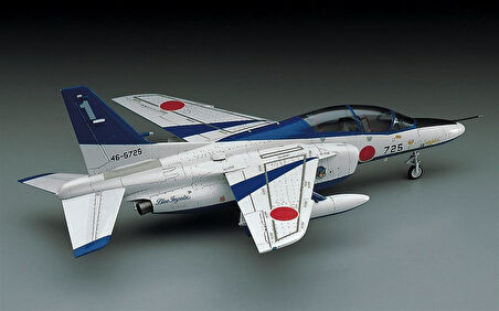 Hasegawa D11 1441 1/72 Ölçek, KawasakiT-4 (Blue Impulse), Savaş Uçağı Plastik Model Kiti