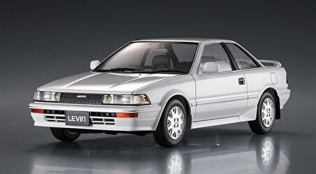 Hasegawa HC36 21136 1/24 Ölçek, Toyota Corolla Nevin AE92 Apex 1987, Otomobil Plastik Model Kiti