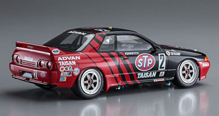 Hasegawa HC41 21141 1/24 Ölçek, STP Taisan GT-R (Skyline GT-R [BNR32 Gr.A] 1993 JTC), Yarış Aracı Plastik Model Kiti