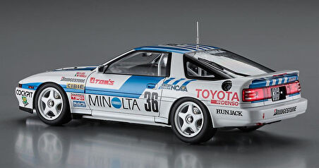 Hasegawa HC42 21142 1/24 Ölçek, Toyota Minolta Supra Turbo A70 (1988 Inter Tec), Yarış Aracı Plastik Model Kiti