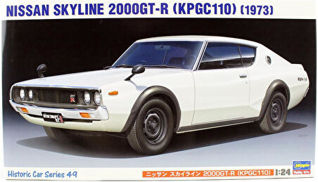 Hasegawa HC49 21149 1/24 Ölçek, Nissan Skyline 2000GT-R (KPGC110), Otomobil Plastik Model Kiti