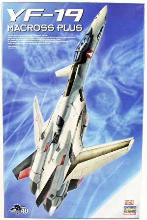 Hasegawa MC01 65651 1/48 Ölçek, YF-19 Macross Plus, Macross-Robotech TV Serisi, Bilim Kurgu Plastik Model Kiti