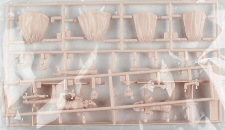 Hasegawa FC10 29110 1/24 Ölçek, 50 li Yılların Amerikan Kızları, Plastik Model Kiti