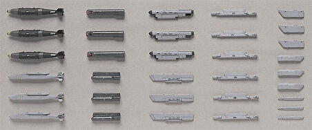 Hasegawa X72-12 35012 1/72 Ölçek, Savaş Uçağı Silahları-VII, Plastik Model Kiti